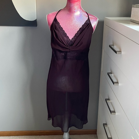 Draped neck Chemise - Picture 1 of 8